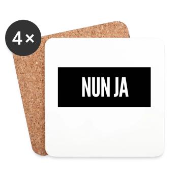 egal - Untersetzer (4er-Set) - Weiß - Vorne