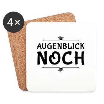 ich brauche etwas Zeit - Untersetzer (4er-Set) - Weiß - Vorne