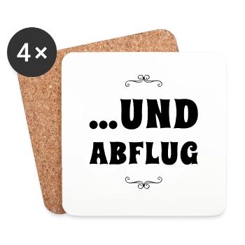 legen wir los - Untersetzer (4er-Set) - Weiß - Vorne