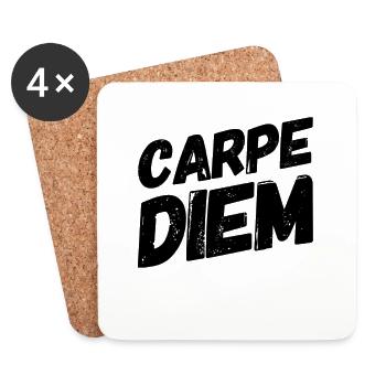 seize the day - Coasters (set of 4) - white - Front