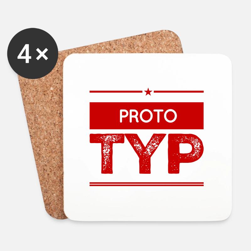 Prototype - Coasters (set of 4) - white