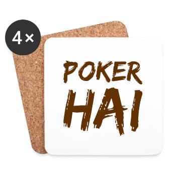starker Spieler - Untersetzer (4er-Set) - Weiß - Vorne