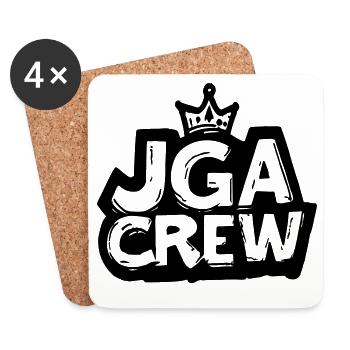 Bachelor Crew Bachelor Party - Coasters (set of 4) - white - Front