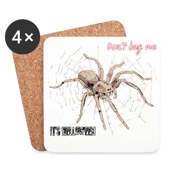 Don’t bug me – it’s Helloween - Untersetzer (4er-Set) - Weiß - Vorne