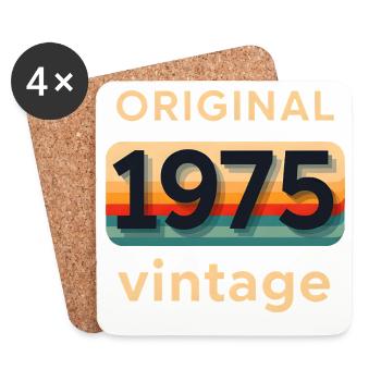 Original 1975 - Untersetzer (4er-Set) - Weiß - Vorne