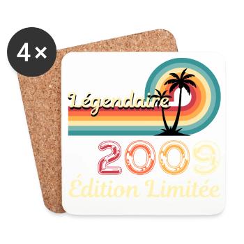 Legendary 2009, Limited Edition - Coasters (set of 4) - white - Front