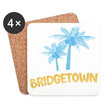 Bridgetown - Coasters (set of 4) - white - Front