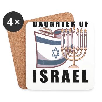 Israelite Jew Israelite Heritage Jewish Israel Jew - Untersetzer (4er-Set) - Weiß - Vorne