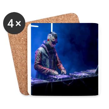 DJ Festival - Coasters (set of 4) - white - Front