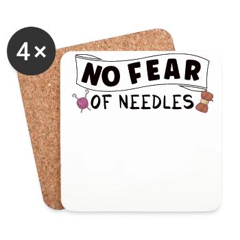Sewing Machine Fun Sewing Sewing Sewing Fan Hobby - Coasters (set of 4) - white - Front
