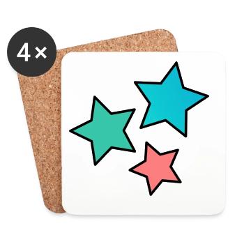 MISTRESS. THANK YOU. THANK YOU MISTRESS - Coasters (set of 4) - white - Front