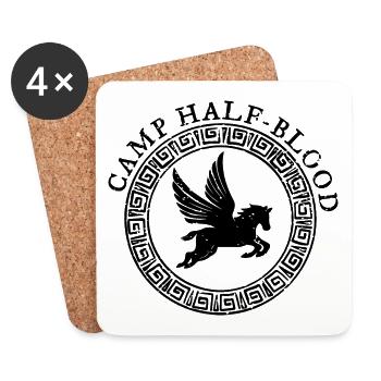 Lager Halbblut - Untersetzer (4er-Set) - Weiß - Vorne