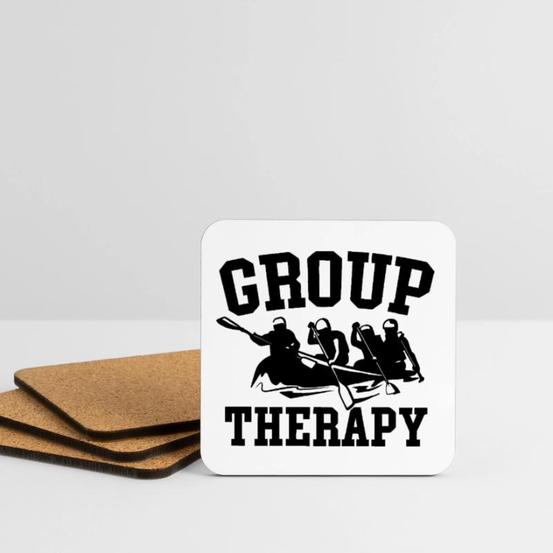 Group Therapy Rafting Adventure Coasters (set of 4)
