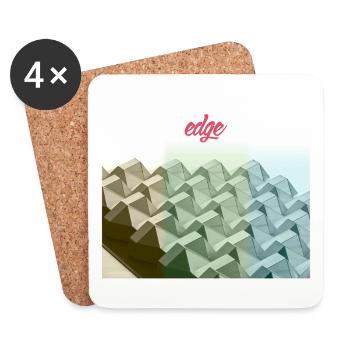 Edge - Coasters (set of 4) - white - Front