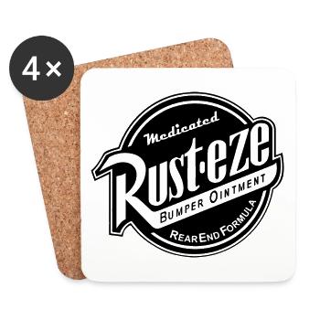 Rusteze Medicated Rust-eze Bumper Ointment, - Coasters (set of 4) - white - Front