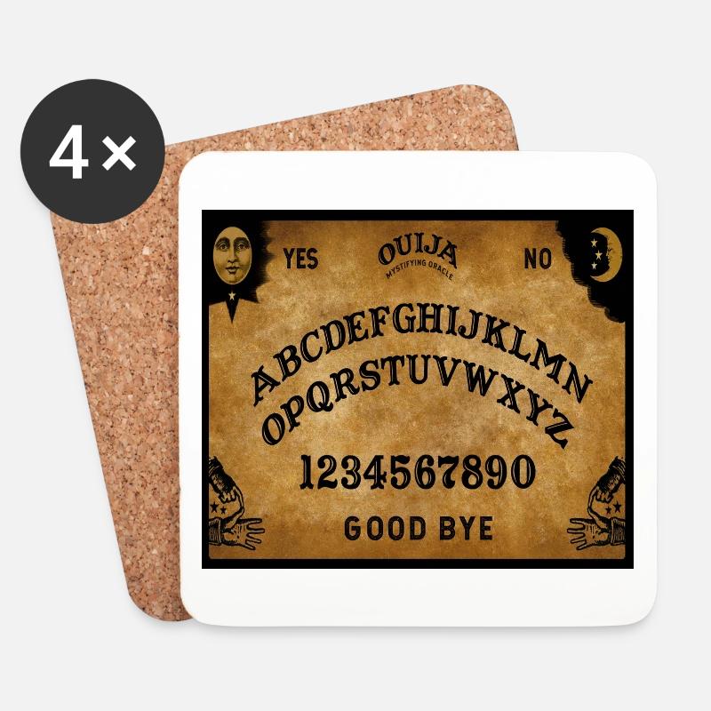 Ouija - Untersetzer (4er-Set) - Weiß