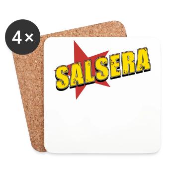 salsa - Dessous de verre (lot de 4) - blanc - Devant