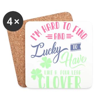 Redheads, redheads Irish women, Irish - Coasters (set of 4) - white - Front