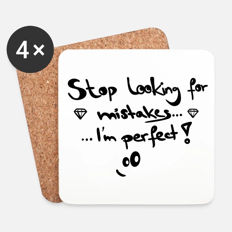 Self-love - Coasters (set of 4) - white