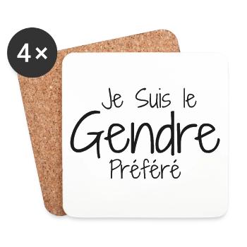 Son-in-law Humor, Son-in-Law Ideal Humor - Coasters (set of 4) - white - Front