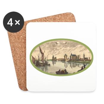 orsoy - Dessous de verre (lot de 4) - blanc - Devant