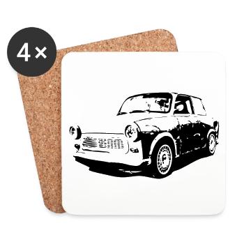  601 Tuning - Untersetzer (4er-Set) - Weiß - Vorne