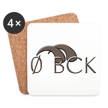 null bock - Untersetzer (4er-Set) - Weiß - Vorne