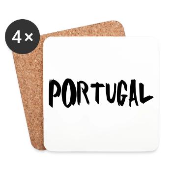 Portugal - Untersetzer (4er-Set) - Weiß - Vorne