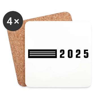 2025 Element - Coasters (set of 4) - white - Front