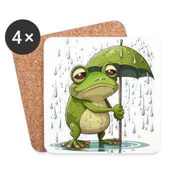 Leap of Faith - Coasters (set of 4) - white - Front