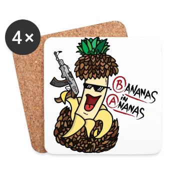 BiA - Coasters (set of 4) - white - Front