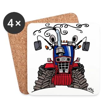 0242 IH1255XL - Untersetzer (4er-Set) - Weiß - Vorne