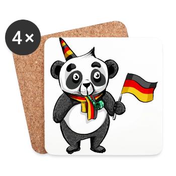 Germany Soccer World Cup - Coasters (set of 4) - white - Front