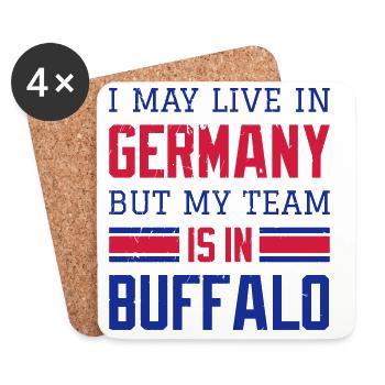 Buffalo - Untersetzer (4er-Set) - Weiß - Vorne
