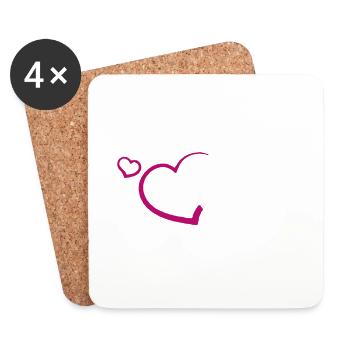 I'm Going To Be A Grandma T Shirt - Coasters (set of 4) - white - Front
