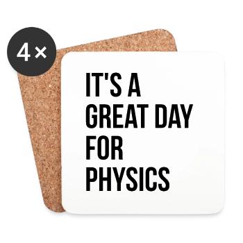 Physics - Coasters (set of 4) - white - Front
