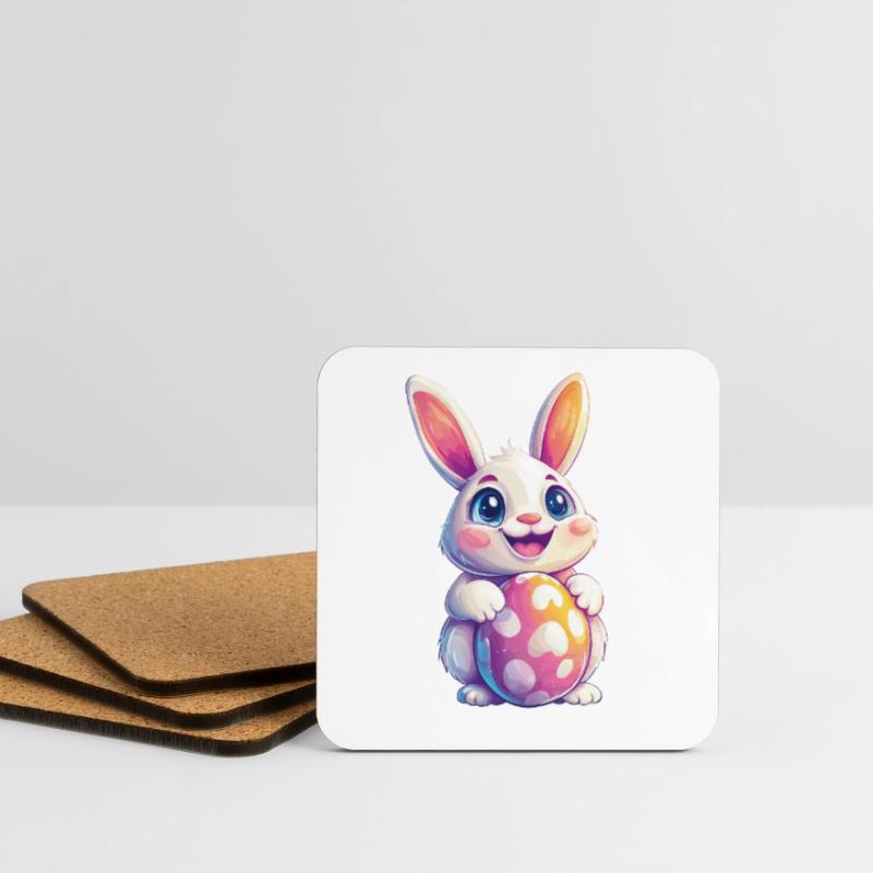 Bunny Easter Easter Bunny Coasters (set of 4)