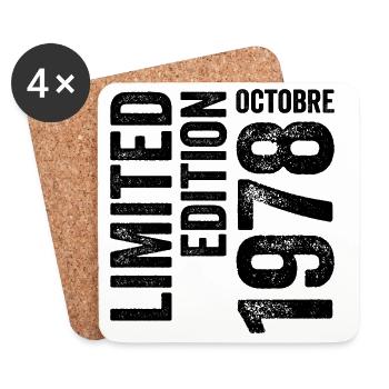 1978 - Coasters (set of 4) - white - Front