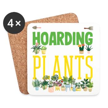 Garden & Plant Lovers Gifts - Coasters (set of 4) - white - Front