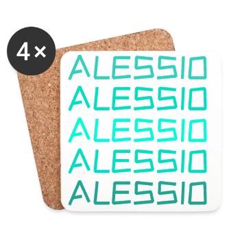 Alessio - Untersetzer (4er-Set) - Weiß - Vorne