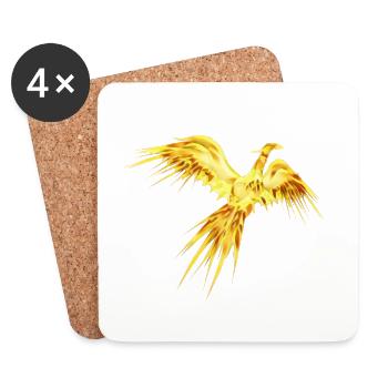 Phoenix - Coasters (set of 4) - white - Front