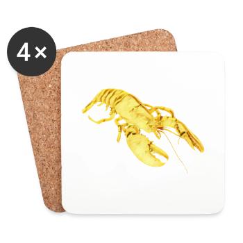 Hummer - Untersetzer (4er-Set) - Weiß - Vorne