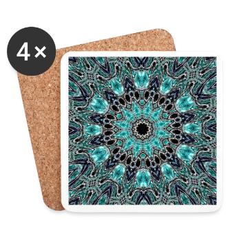 Collection Mandala - Untersetzer (4er-Set) - Weiß - Vorne