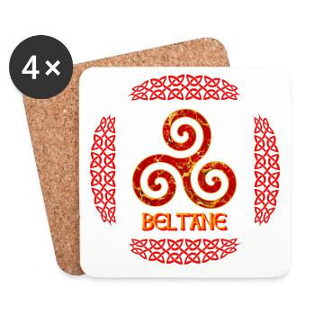 beltane e 232 - Untersetzer (4er-Set) - Weiß - Vorne