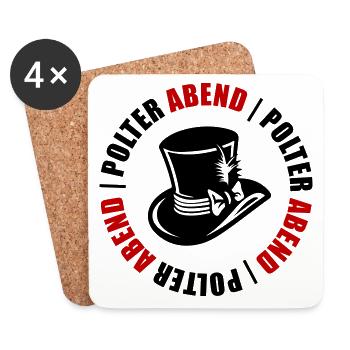 Bachelor party bachelor party - Coasters (set of 4) - white - Front