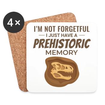 Fossil Hunting Paleontology Collector Geology - Coasters (set of 4) - white - Front