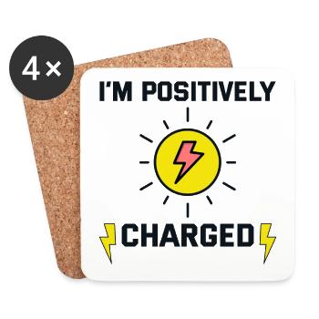Electrician Humor Electrical Technician Engineer - Coasters (set of 4) - white - Front