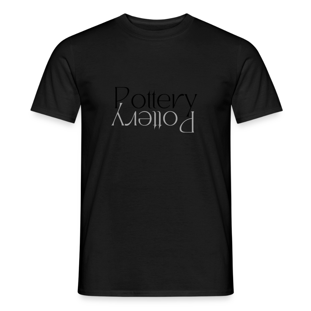 Pottery (black) · T-shirt — black — front