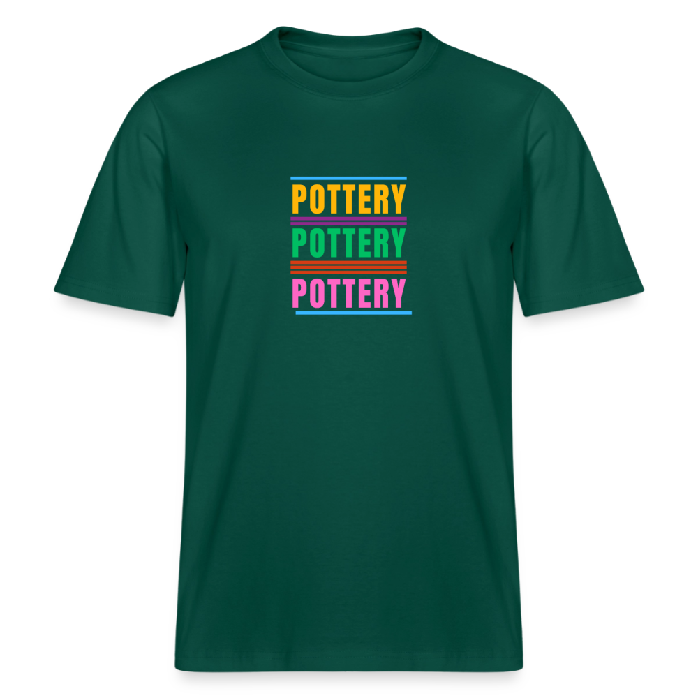 Pottery Pottery Pottery · Organic T-shirt — forest — front