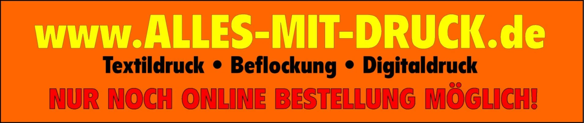 Bannière de alles-mit-druck